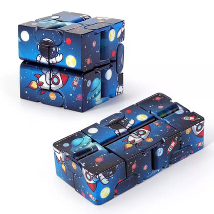 Infinity Cube Toy Finger Anxiety Stress Relief Cube Blocks Kids Funny Toys