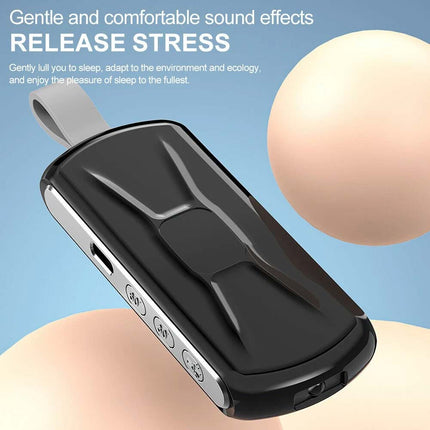 Under Pillow Bluetooth 5.2 Speaker, Rechargeable Sound Box for Travel & Sleep