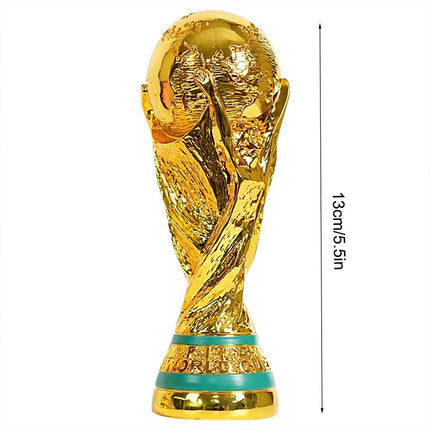 2026 World Cup Golden Football Trophy Resin Ornament Ideal Gift for England Football Fans