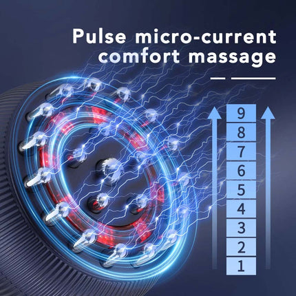 Electric Lymphatic Drainage Machine, Meridian Body Massage Brush, Microcurrent Massager