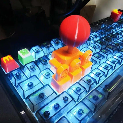 3D Printed Joystick Keycap for WASD Keyboard