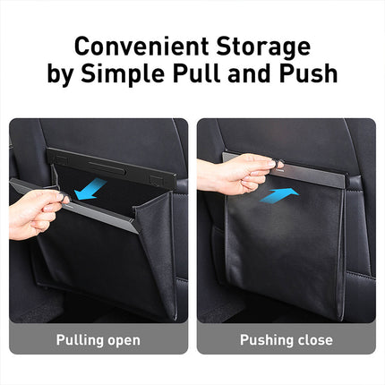 Baseus Car Trash Bag Backseat Dustbin Rubbish Waste Basket Organizer