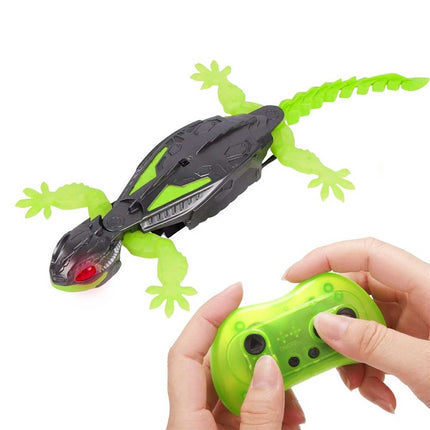 Wall Crawler Gecko Remote Control Robot, Rechargeable