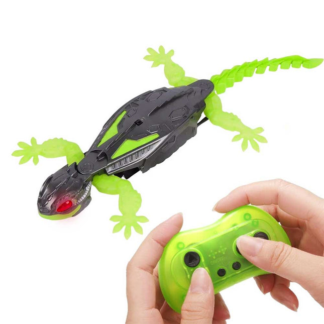 Wall Crawler Gecko Remote Control Robot, Rechargeable