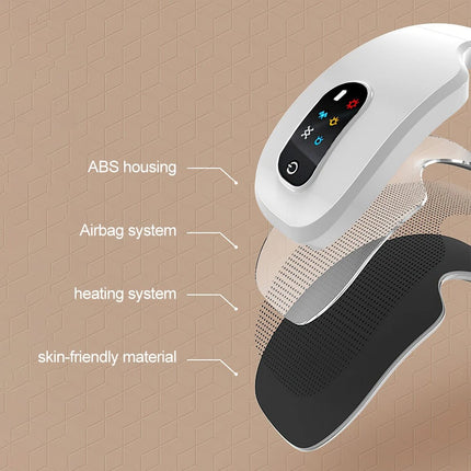 Bluetooth Music Heated Eye Massager & Eye Mask – Effective Relaxation & Eye Strain Relief