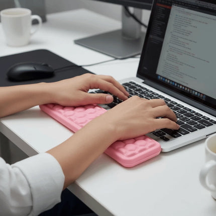 1 Pack Ergonomic Elbow Support Cushion, Soft Keyboard Wrist Rest Pad for Desk