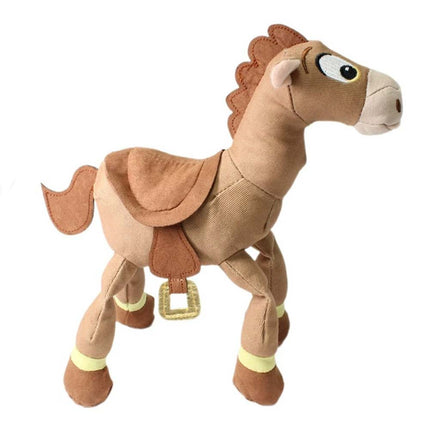 25cm Cartoon Horse Plush Toy Soft Stuffed Doll for Gifting