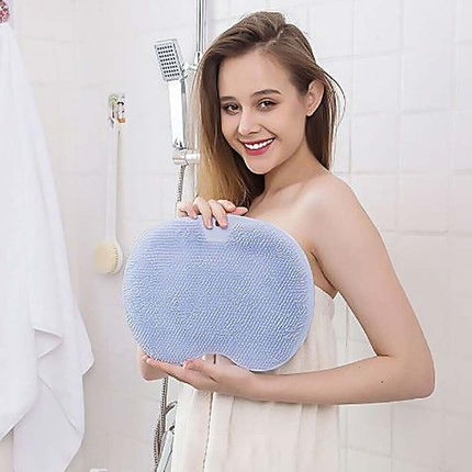 Foot Back Body Scrubber Massager Pad Shower Bath Exfoliating Brush Cleaning Mat