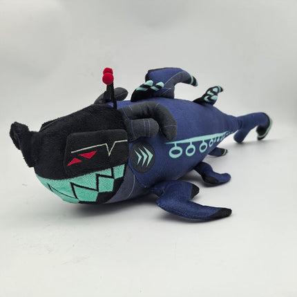 Shark Demon Plush Toy - Stylish Dark-Themed Doll