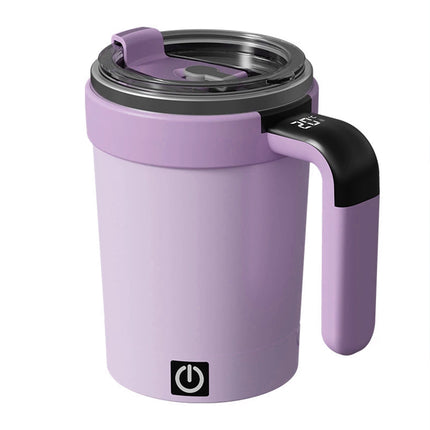 Automatic Magnetic Stirring Cup Rechargeable Stainless Steel Self Mixing Coffee Mug