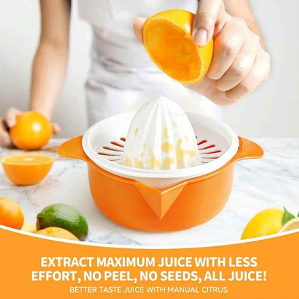 250ml Manual Fruit Juicer Hand Press Lemon Orange Squeezer Kitchen Tool