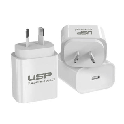 3 x USP 20W SAA Fast Charging USB Type C PD Wall Charger for Apple Samsung Google