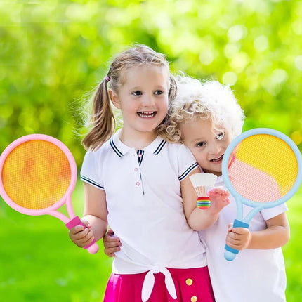 Tennis Rackets for Youth, Badminton Rackets Set of 2, Random Color