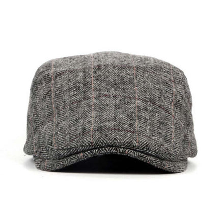 Mens Newsboy Gatsby Cap Ivy Hat Cabbie Golf Driving Flat Duckbill Beret Beanie
