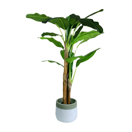 180cm Faux Artificial  Fake Potted Banana Tropical Tree Plant Office Home Decor