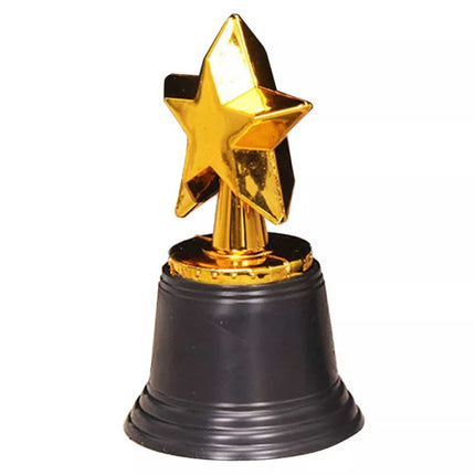 11CM Trophy Award Portable Recognition Award Golden Trophies Prize for Kids Children