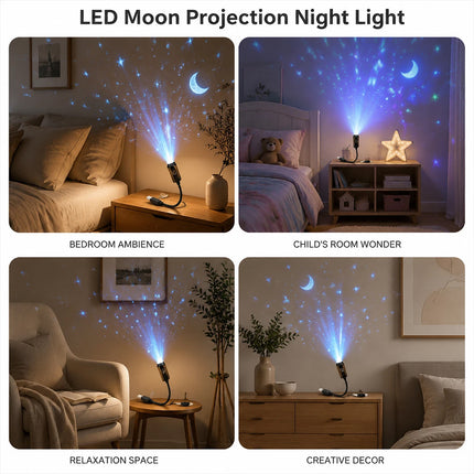 Plug‑and‑Play HD Holiday Projector, USB Powered 360° Rotating Light for Halloween & Christmas