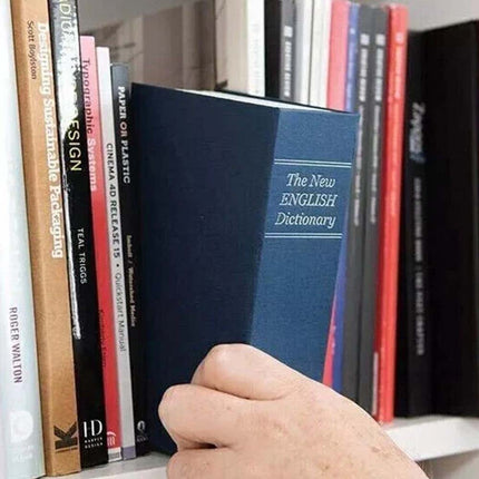 18cm Combination Lock Book Safe Hidden Secret Storage Box