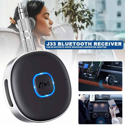 Bluetooth Receiver Call Music Receiver AUX Adapter for Car Headphone iPod