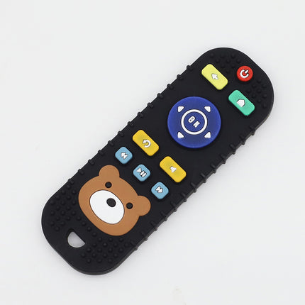 Silicone Teething Remote Control Toy Soft Chew Teether Soothing Teething Relief