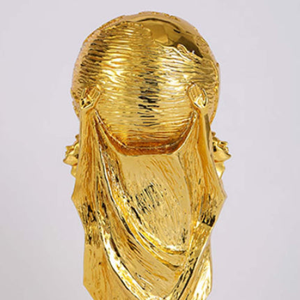 2026 World Cup Golden Football Trophy Resin Ornament Ideal Gift for England Football Fans
