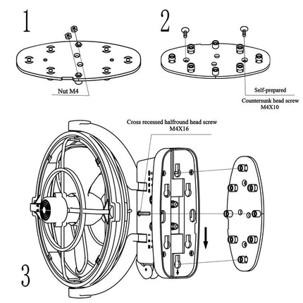 Caravan Camper Motorhome 12V Fan in Black Sirocco Style with Remote Control and Timing Function