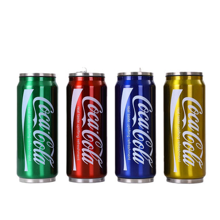 500ML Stainless Steel Coca Thermos Insulated Water Bottle Travel Mug Cup