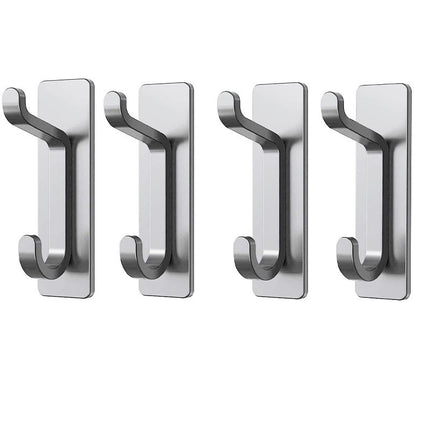 Self Adhesive Hooks Sticky Extra Strong Hanging up to 6KG Metal Heavy Duty