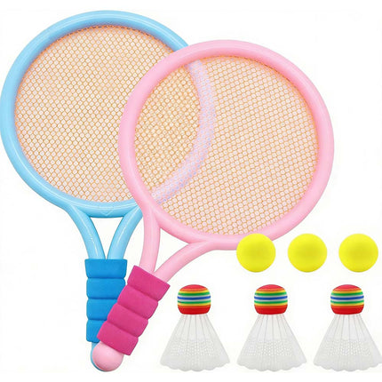 Tennis Rackets for Youth, Badminton Rackets Set of 2, Random Color