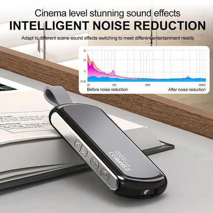 Under Pillow Bluetooth 5.2 Speaker, Rechargeable Sound Box for Travel & Sleep