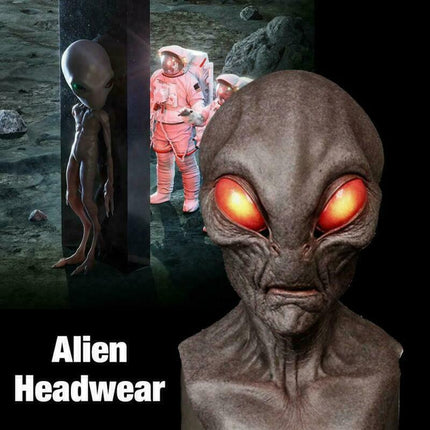 Alien Latex Mask Scary Horror Masks Comfortable Soft Halloween Cosplay Props