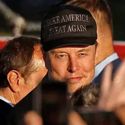 Black Maga Hat elon musk 2024 donald trump cap make America Great Again