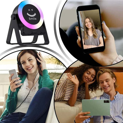 4-in-1 Wireless Induction Bluetooth Speaker, Rechargeable Audio Bracket Speaker