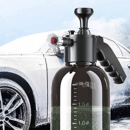 2L Car Wash Foam Sprayer Hand Held Pump Wash Spray Bottle Snow Foam Detailing