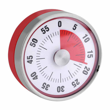 60 Minutes Timers Magnetic Visual Kitchen Timer Oven Mechanical Time Counter