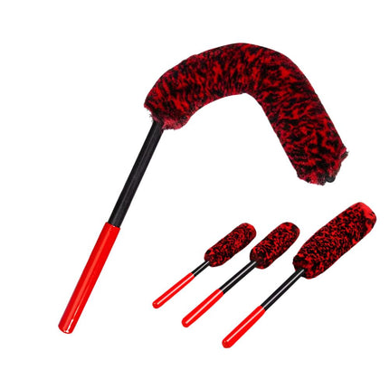 3pcs Car Wheel Rim Cleaning Brush Car Tyre Rim Cleaner Tyre Brush Wash Car Clean Tool