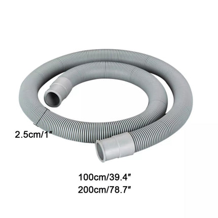 0.5/2m Universal Washing Machine & Dishwasher Drain Extension Hose