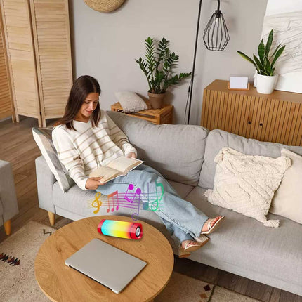Laser Ambient Diffuser Speaker Atmosphere LED Ambient Gathering stereo Bluetooth AI