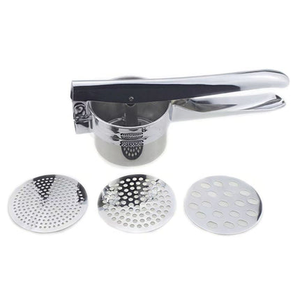 Manual Stainless Steel Juicer Vegetable Press for Potato, Lemon, Garlic Color Box Packaging