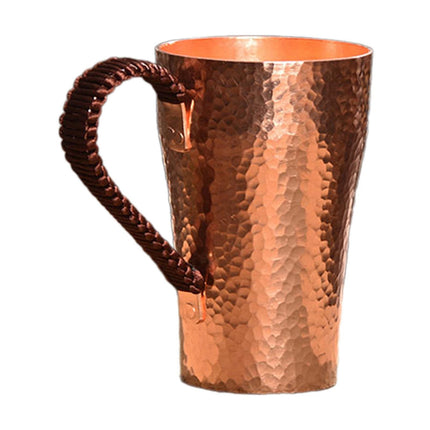 400ml Copper Moscow Mule Mug, Multipurpose Tea Coffee Cup for Hot & Cold Drinks