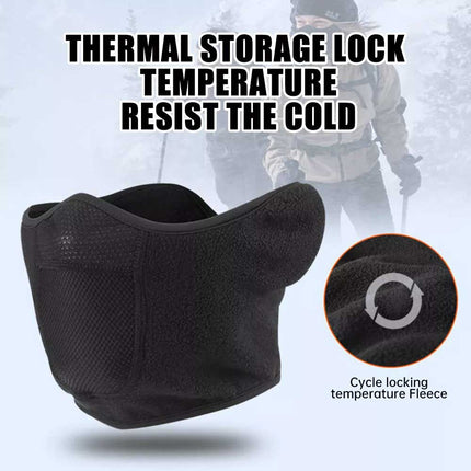 Winter Windproof Half Face Mask Ear Warmer Cold Weather Ski Motorcycle Riding