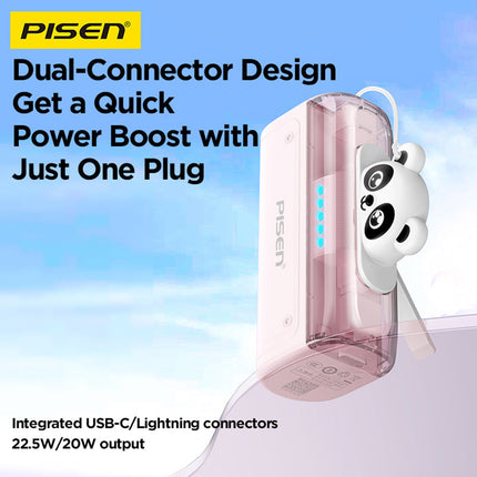 Pisen Power Tiny 22.5W Mini 5000mAh Cable-Free Power Bank – CCC Certified
