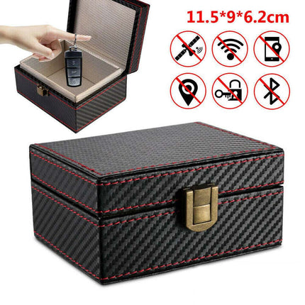 Car Key Signal Blocker Keyless Faraday Box Anti Theft Safety RFID Block Pouch