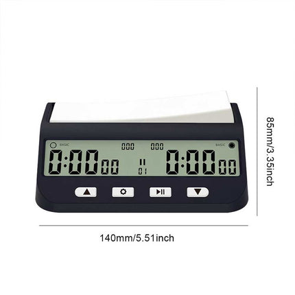 Chess Clock Convenient Portable Digital Chess Clock Competition Game Stopwatch