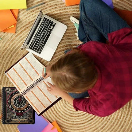 2026 Waiting for the Night Weekly Planner: Spiral Bound Journal Notebook Diary