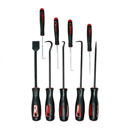 9-Piece Scraper Hook and Pick Tool Set – O-Ring, Seal and Gasket Removal Kit with Mini Hooks and Picks