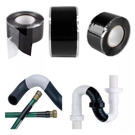 3 Meter Self‑Fusing Silicone Tape, Waterproof Non‑Adhesive Removable Seal Tape