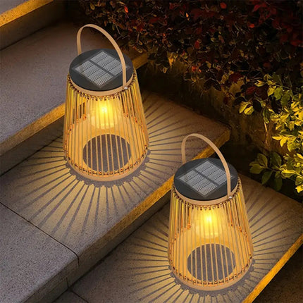 1x Solar Hanging Lantern, Waterproof Outdoor Garden Ornament Gift