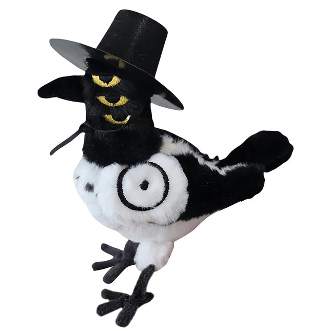K-Pop Demon Hunters Bird Plush Three-Eyed Bird Movie Figure Plushie Toy