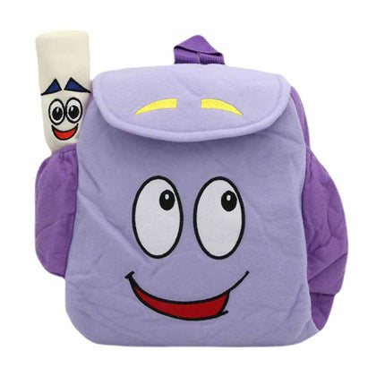 Dora Explorer Backpack Rescue Bag with Map Toys Purple Kids Girl Boys Gift